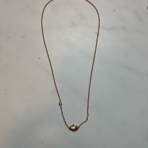 Kendra Scott Rose gold prism pendant necklace